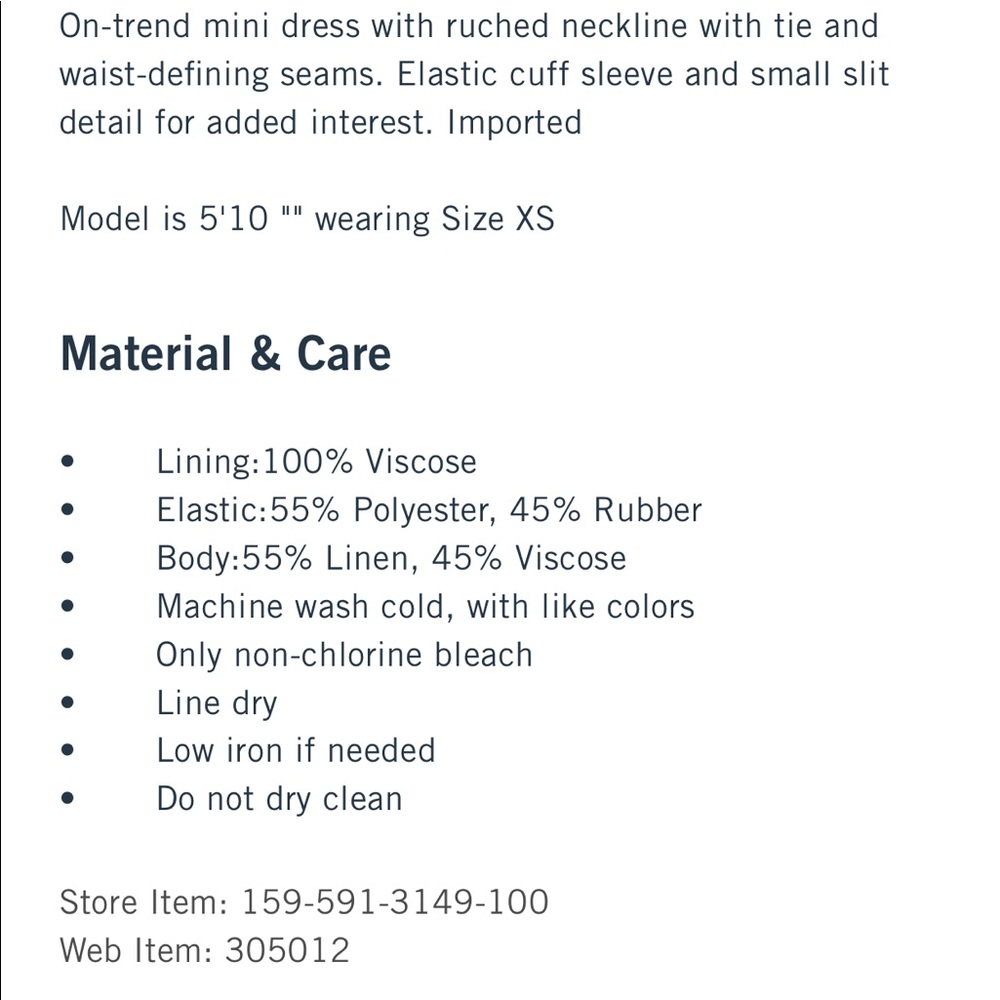 Abercrombie linen dress - Picture 7 of 10